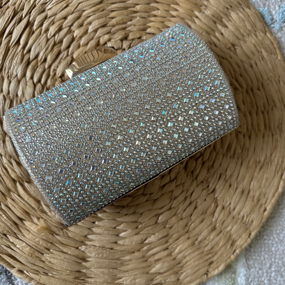 La Regale Gold and Silver Clutch